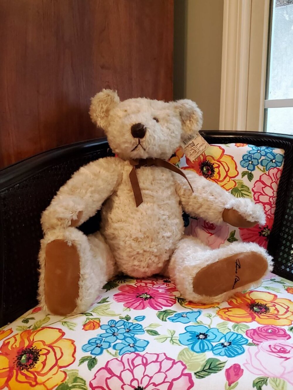 #LE004 Russ Berrie 20" Bears From the Past Brentton 1999 Limited Edition Plush